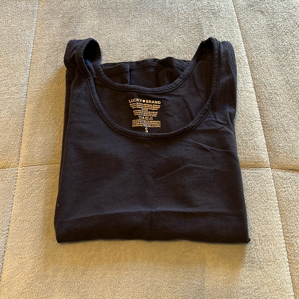 Navy Blue Basic Tank